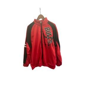 🧥 Chicago Bulls Full-Zip Track Jacket - Size Large 🏀